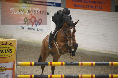 B - Stævne spring  mb 1
hestlandsstæne
Nøgleord: ab's quick and careful;nanna josephine crown